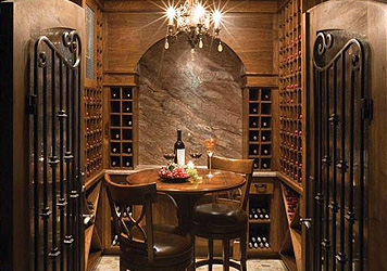 Custom wine rooms