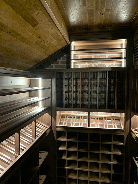 Traditional Wine Cellar Design - McKinney, TX